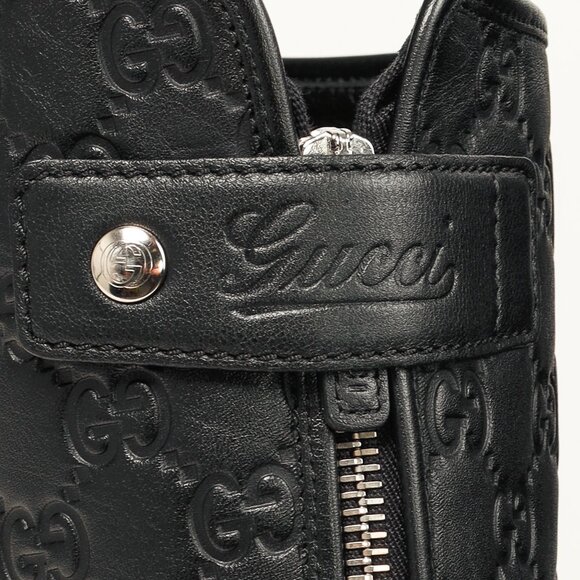 Gucci Maud Nero Soft Guccissima Leather Knee-High Riding Boots - Picture 9 of 11